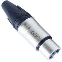 Conector Plug XLR(f) 3 polos Datalink