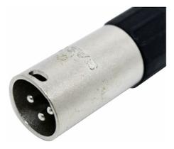 Conector Plug Xlr Macho Linha Profissional Sa2x Santo Angelo