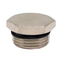 Conector Pneumático De Ar 10PCS Plugue De Soquete Hexagonal Anel De Vedação Rosca Externa G1/8 G1/4 Conector Pneumático De Ar 10PCS Plugue De Soquete Hexagonal Anel De Vedação Rosca Externa G1/8 G1/4