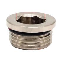 Conector Pneumático Para Ar 10 Peças, Plugue Sextavado Com Anel De Vedação E Rosca Externa G1/8 G1/4