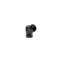 Conector Poliamida Curvo Para Mangueira 1/2 Preto - UP Electonic Conector Poliamida Curvo Para Mangueira 1/2 Preto - UP Electonic