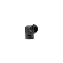 Conector Poliamida Curvo Para Mangueira 3/4 Preto - UP Electonic