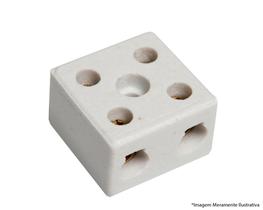 Conector Porcelana 16Mm 2 Polos 04.13 c/12pçs