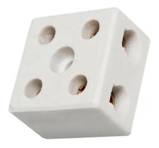 Conector porcelana 2 polos 16mm foxlux *3747*