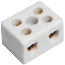 Conector Porcelana Brasfort 2 Polos 16mm 8766