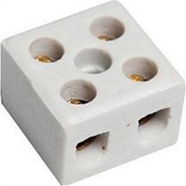 Conector Porcelana Foxlux 2 Polos 10Mm