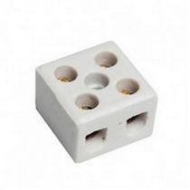Conector Porcelana Foxlux 2 Polos 16Mm ./ Kit Com 10 Peças Conector Porcelana Foxlux 2 Polos 16Mm ./ Kit Com 10 Peças