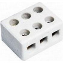 Conector Porcelana Foxlux 3 Polos 16Mm