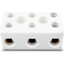 Conector Porcelana Interneed 3Polos 16Mm 66156 - Kit C/10