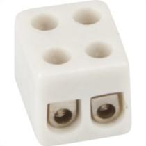 Conector Porcelana Sindal 06Mm 2 Bornes 000.0302.Pr.B - Kit C/12