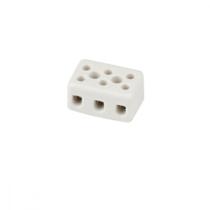 Conector Porcelana Sindal 06Mm 3 Bornes 000.3103.Pr.B - Kit C/12