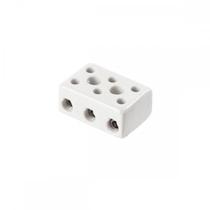 Conector Porcelana Sindal 16Mm 3 Bornes 000.3503.Pr.B - Kit C/12 Conector Porcelana Sindal 16Mm 3 Bornes 000.3503.Pr.B - Kit C/12
