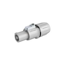 Conector Powercon de Linha Roxtone RAC3FCO Cinza