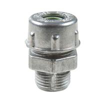 Conector Prensa-cabo 3/8" Em Alumínio - Bucha Na Cor Cinza Tramontina