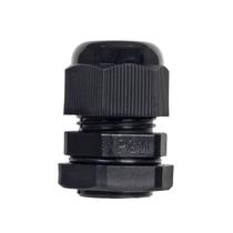 Conector Prensa Cabo Nylon Preto Conector Prensa Cabo Nylon Preto