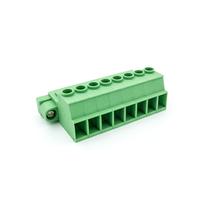 Conector QSC CO-000497-00 fêmea com trava por parafuso de 8 posições Conector QSC CO-000497-00 fêmea com trava por parafuso de 8 posições