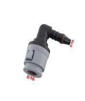 Conector Quick 90 Graus Mangueira Injeção Saida Longa 5/16