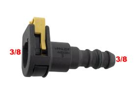 Conector Quick Reta Mangueira Injeção 3/8 Universal