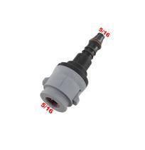 Conector Quick Reta Mangueira Injeção Saida Longa 5/16