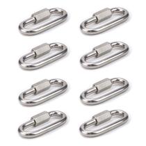 Conector Quick Threaded Chain Links 304 em aço inoxidável M6
