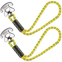Conector rápido de corda de reboque para barco SELEWARE 46 cm amarelo inoxidável Conector rápido de corda de reboque para barco SELEWARE 46 cm amarelo inoxidável