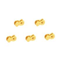 Conector Rápido De Corrente De Bicicleta Cor Dourada 5 Pares Para Correntes De Bicicleta De Estrada Conector Rápido De Corrente De Bicicleta Cor Dourada 5 Pares Para Correntes De Bicicleta De Estrada