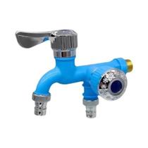 Conector Rápido De Plástico Para Torneira De Água Montada Na Parede 1/2" Para Jardim E Varanda