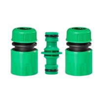 Conector Rápido Duplo Macho ABS De 1/2 Polegada Para Mangueira De Jardim - Adaptador Extensor Para