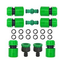 Conector Rápido Duplo Macho De 1/2 Polegada Para Mangueira De Jardim - Kit Extensor Para Tubos