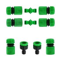 Conector Rápido Duplo Masculino De 1/2 Polegada Em ABS Para Mangueira De Irrigação De Jardim