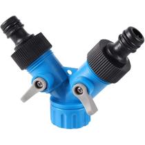 Conector Rápido Em Y Com Rosca Fêmea De 3/4 Polegadas Para Sistema De Irrigação De Jardim E Divisor