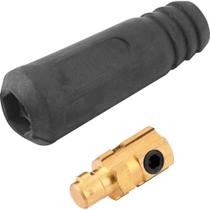 Conector Rápido Macho 9 mm para Cabo de Solda Vonder Conector Rápido Macho 9 mm para Cabo de Solda Vonder