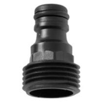 Conector rápido macho de plástico negro Outdoor Orbit 58101N