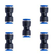 Conector rápido pneumático: pressione para conectar 15 mm de diâmetro externo (pacote com 5)