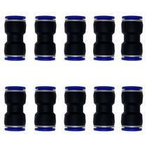Conector rápido pneumático: pressione para conectar 16 mm de diâmetro externo (pacote com 10)