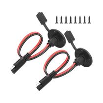 Conector Rápido SAE Para Motocicleta, Cabo De Conexão 12AWG Com Plugue Masculino Para Soquete Conector Rápido SAE Para Motocicleta, Cabo De Conexão 12AWG Com Plugue Masculino Para Soquete