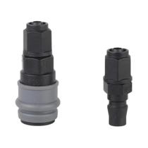 Conector Rápido Tipo C Auto-Bloqueante 8/10/12mm 2pcs Acessórios Para Compressor Pneumático