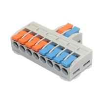 Conector Rápido Universal Compacto 5 10pcs Bloco De Terminais Elétricos De Pressão Para Iluminação