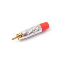 Conector Rean Rf2C-Au-2 Rca Cabo Nickel Contato Gold Conector Rean Rf2C-Au-2 Rca Cabo Nickel Contato Gold