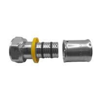 Conector Reto 16 X 1/2 Fêmea Para Tubo Pex Gás 16mm