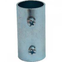 Conector Reto Aco Galvanizado Perfilaco 1'' Conec03 - Kit C/20 Conector Reto Aco Galvanizado Perfilaco 1'' Conec03 - Kit C/20