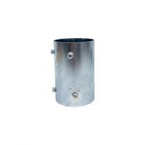 Conector Reto Aco Galvanizado Perfilaco 2'' Conec06 - Kit C/6 Conector Reto Aco Galvanizado Perfilaco 2'' Conec06 - Kit C/6