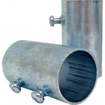 Conector Reto Aco Galvanizado Perfilaco 3/4'' Conec02 - Kit C/20