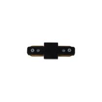 Conector Reto Blumenau Para Trilho De Sobrepor Preto Conector Reto Blumenau Para Trilho De Sobrepor Preto