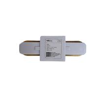 Conector reto para emenda de trilho eletrificado branco