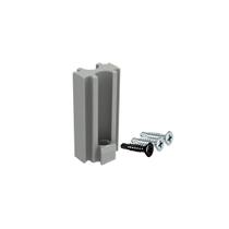 Conector Reto Para O Perfil Link Com Parafuso Preto Rometal