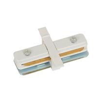 Conector Reto Para Trilho De Embutir Branco Conector Reto Para Trilho De Embutir Branco