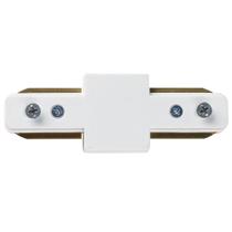 Conector Reto Para Trilhos Sobrepor Branco - Blumenau