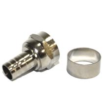 Conector RG6 Anel P/ Cabo Coaxial De Antena de TV