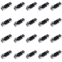 Conector Rg6 Cabo Coaxial Compressão Profissional Antena